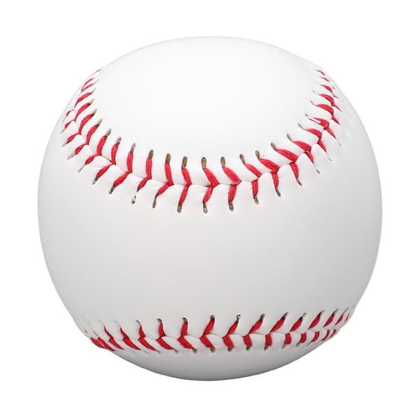 Standard 9 tommer håndlavede basebolde Gummi indre blød baseball 7,2 cm softball træningsbold