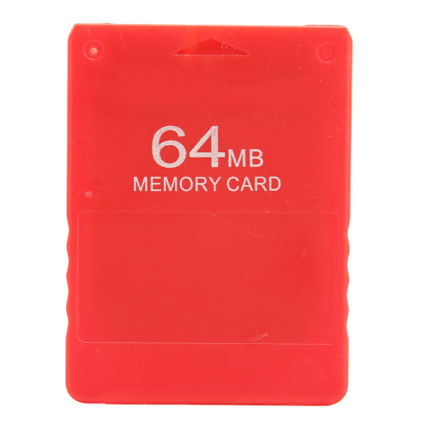 Til PS2 64MB Memory Card High Speed ​​Game Memory Card understøtter alle spil og FMCB1.966Red