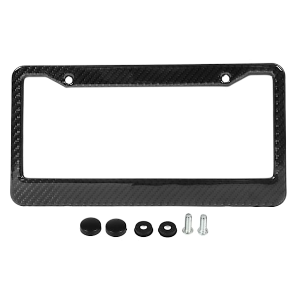 Kolfibernummerskyltram - Universal ersättning för Ford C-MAX, Focus, Fiesta, Kuga, Mondeo