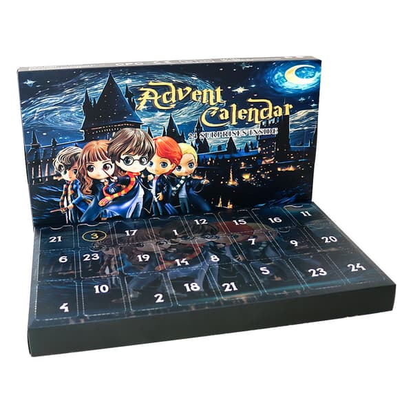 Jul 24-dagars digital nedräkning blindlåda leksak Harry Potter set present 0.5