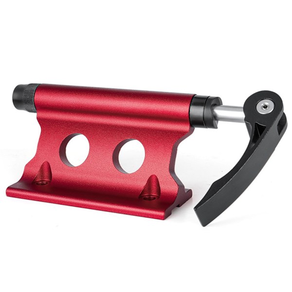 Bike Front Fork Mount Quick Release Aluminum Alloy Strong Bearing Car Roof Bike Block Fork Mount Red Free Size