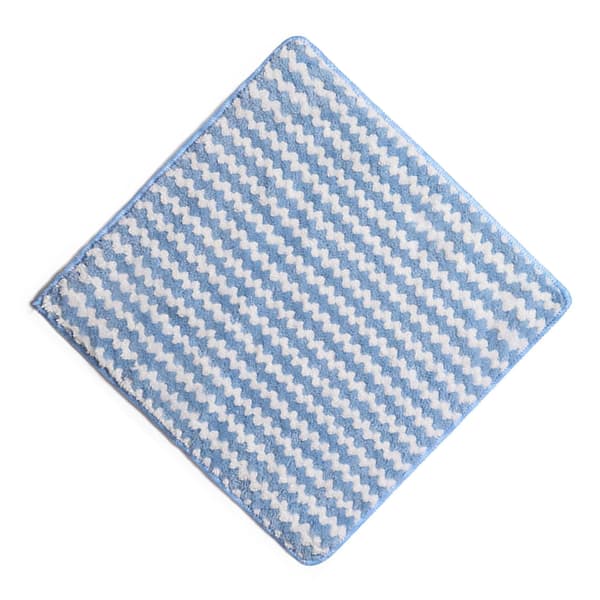 Diskduk Väv Tjockad Polyester Absorberande Mjuk Mångsidig Diskhandduk för Köksbord