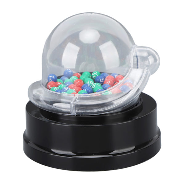 Sähköinen arpapyörä Lucky Ball Machine Mini Arpapyörä Kannettava Onnenumero Arpapyörä