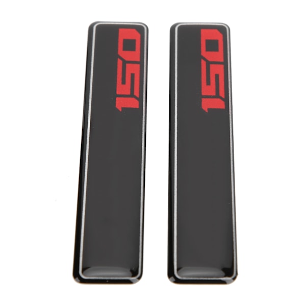 2 stk. Motorcykel Badge Dekaler 3‑Dimensionelle Reflekterende Harpiks Epoxy til Honda ADV150