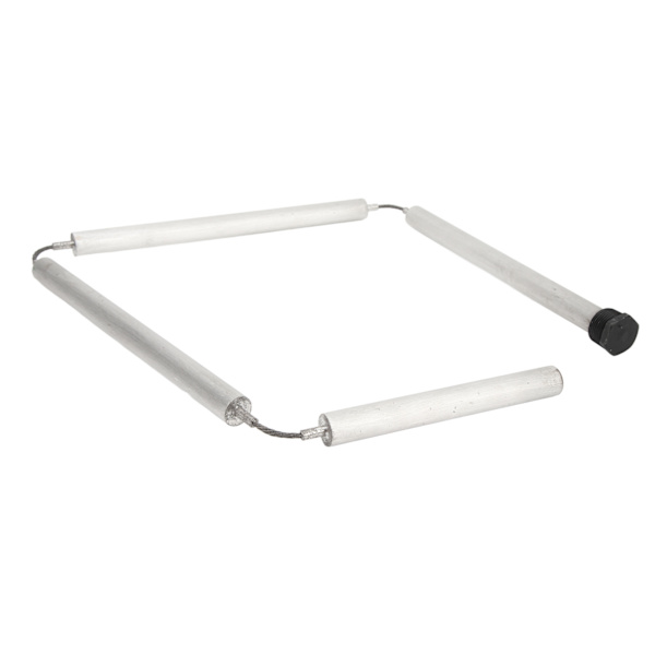 Fleksibel anodestang for varmtvannsbereder av magnesium - 44\" lengde, 3/4\" NPT-gjenge, 19 mm diameter