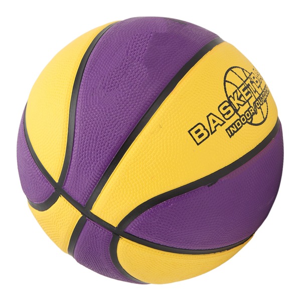 Easy Grip gummibasket til børn - Soft Touch, gul/lilla, størrelse 3 (7,1 tommer)