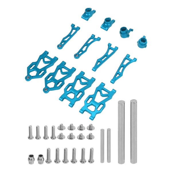 Upphängningsarmsats i aluminiumlegering för SCY16101PRO 16102 1/16 RC-bil (blå)