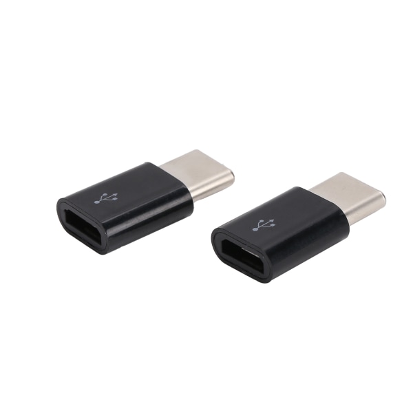 2st Micro USB till TypeC OTG Adapter Synkronisera dataöverföring och Laddningsadapter Converter