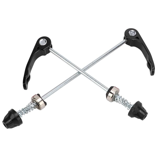 1 Pair/Set Bicycle Front Rear Quick Release Skewers Durable Bike Quick Release Lever Black