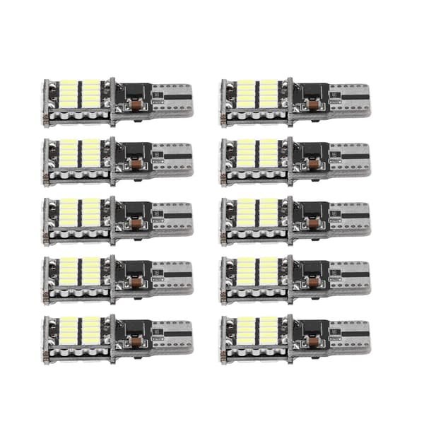 10 stk T10 4014 26SMD Bil Dekoding LED Canbus Pære Feilfri Sidemarkør Nummerplate Lys