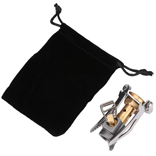 Bærbar Mini Udendørs Foldbar Holdbar Metal Camping Gas Komfur Brænder