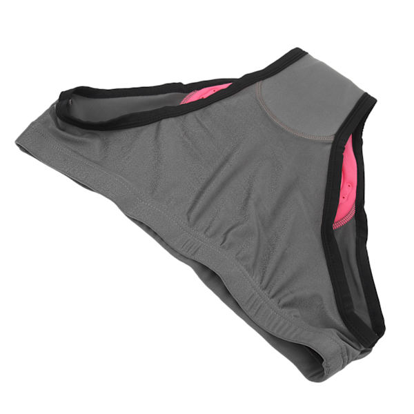 Quick Dry 3D polstrede sykkelundertøy for kvinner til sykkelshorts, mørkegrå XL