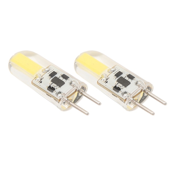 Silikon LED-lampe GY6.35 COB 1505 3W 12V 300LM - 2 stk.