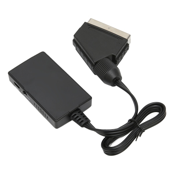 Scart til HD Multimedia Interface Adapter Understøtter 720P 1080P Skift Full HD Videokonverter til DVD Set Top Box