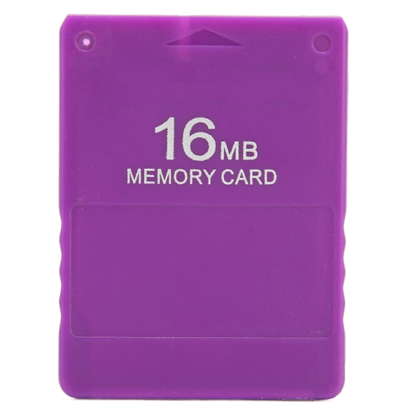 Høyhastighets spillminnekort Profesjonelt 16 MB minnekort kompatibelt for Playstation 2Purple