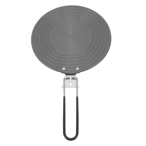 Värmeledande platta i aluminiumlegering Spishäll Värmefördelare Reducer Flammskydd Sjudplatta med avtagbart handtag för kök 28cm/11.02in