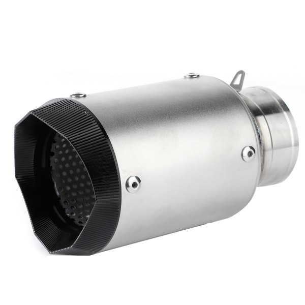 Universal Titanium Motorsykkel Eksosrør Tip 2.4in Racing Modifikasjon