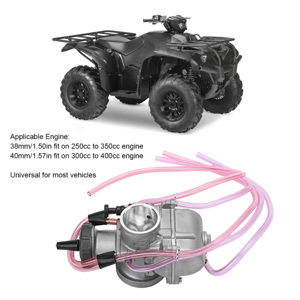 Universal ATV motorsykkel forgasser modifikasjon for KEIHIN PWK38mm/1.50in