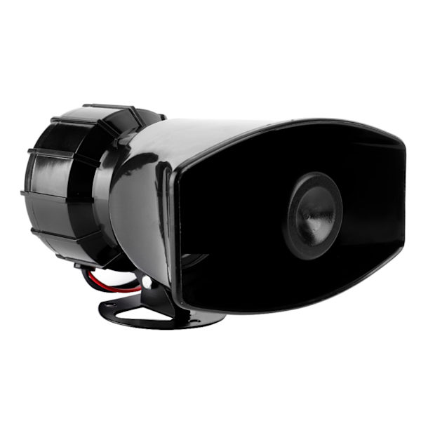 Bil Lastebil Buss 12V Square Port 7 Tone Alarm ABS Horn