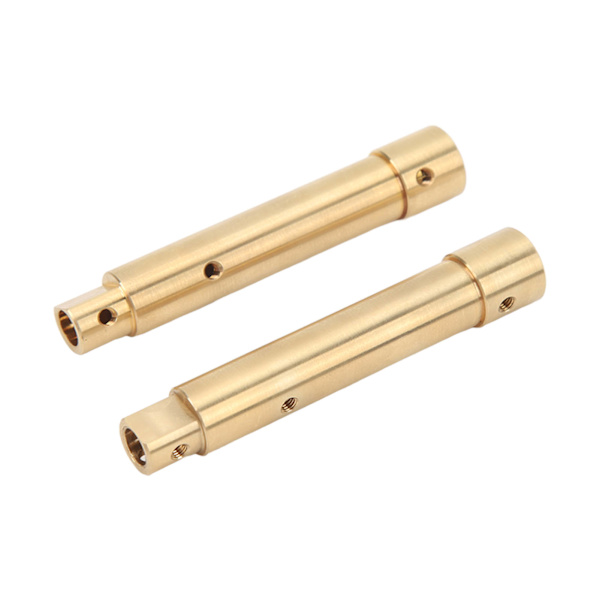 Kultaiset takakardaaniputket Axial SCX10 Pro 1/10 RC-kiipeilijälle - 2 kpl setti