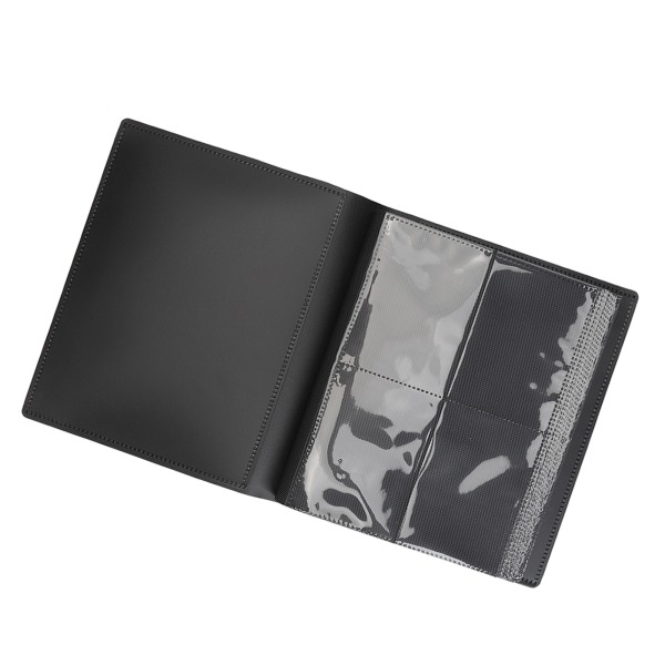 Black Strap Card Album - 160 kort kapasitet, 4 lommer, 20 sider