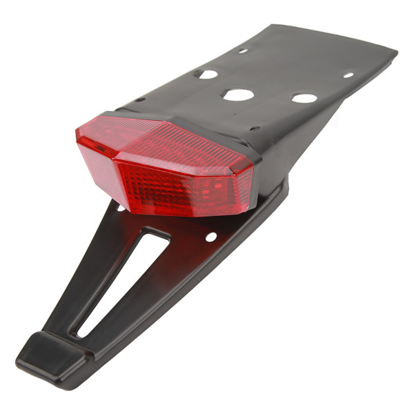 LED-baklys for motorsykkel med bremse, skilt og blinklysfunksjoner