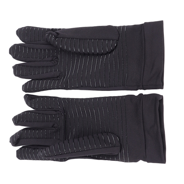 Kobberfiber antislipp treningshansker for menn og kvinner - perfekt for løping, sykling, fotturer, vektløfting, trening, fitness og klatring