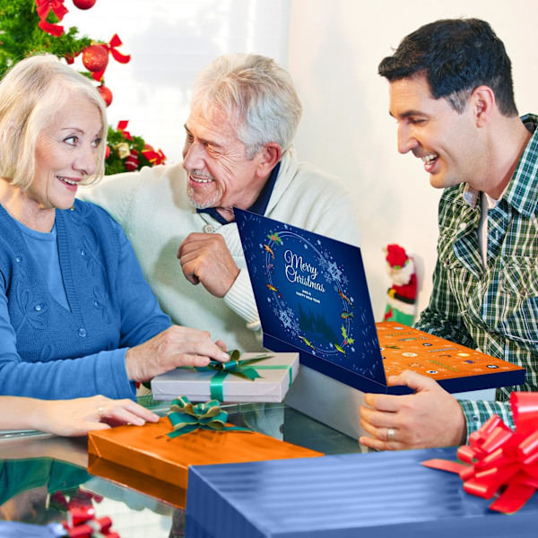 Julefiske-Adventskalender - 24 Dagers Sett for Menn, Tenåringer og Gutter