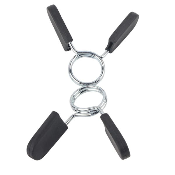 2 st Standard 25mm Skivstång Hantel Lås Klämma Fjäderkrage Clip Yoga Träning