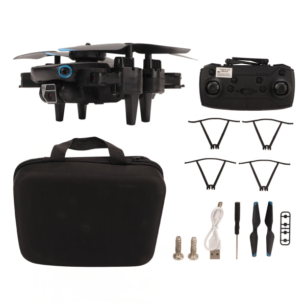 Taitettava 4K HD -kaksoiskamera drone - Älykäs esteiden välttämisen ele RC-nelikopterilelu aikuisille lapsille aloittelijoille