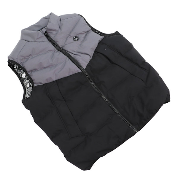 USB Oppvarmet Vest - Vinter Varmt Grå - 2XL