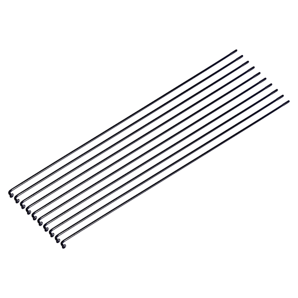 36 stk./sæt Stål Mountainbike Cykel Eger m/ Nippler Sort 259mm