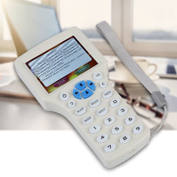 8 Frekvens Multifunktionel Krypteret NFC Smart Card RFID Kopimaskine ID IC Læser Skriver 0.2