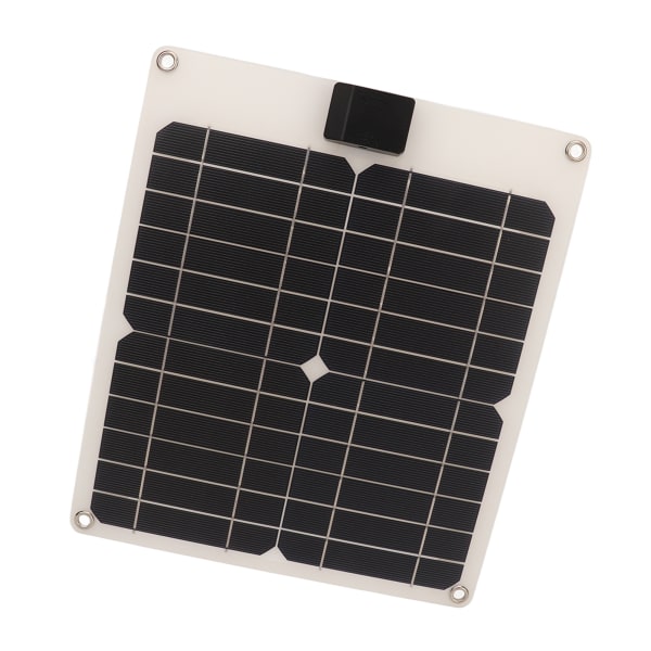 15W Vattentät Dual Output Solar Panel Kit för Bil Båt Trailer RV - Vit