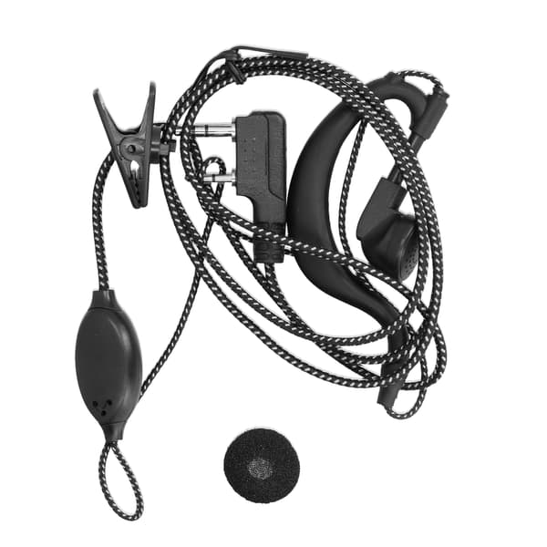 Flätat Tråd Walkie Talkie Öronpropp för Baofeng BF‑6 7 8s Uv5r