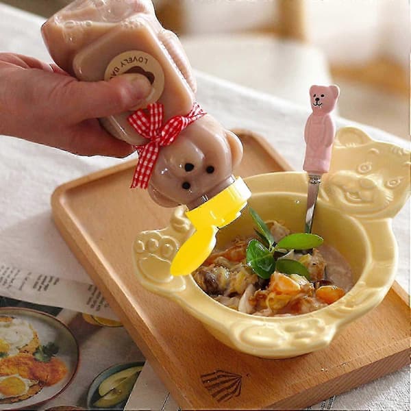 2 stk. Honey Bear Cup Klembar terapi og hjælpemiddel til særlige behov, spild- og lækagesikker