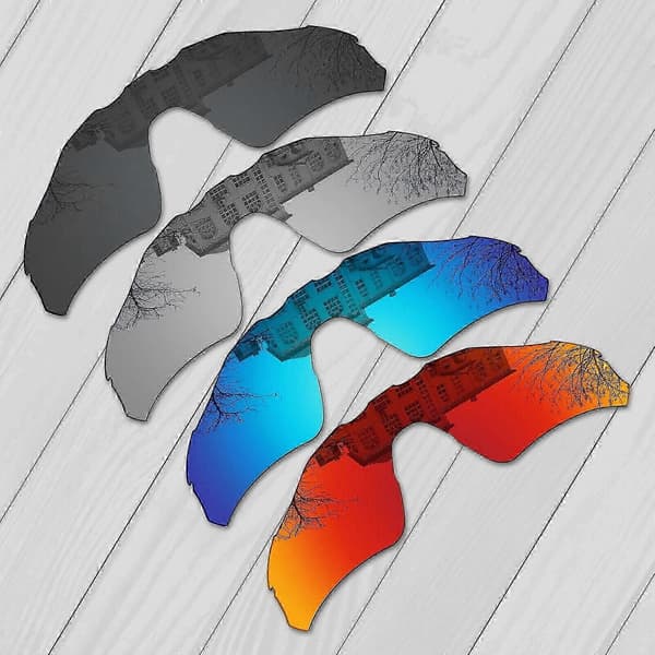 Oakley Radar EV Path OO9208 erstatningslinser og neseputesett Black+Silver+Blue+Red