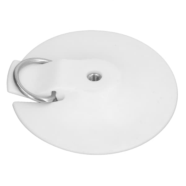 Surfbräda Kamerafäste Bas med D-Ring PVC Stabil Surfbräda Kamera Bas Hållare Stativ Fast Konsol för Utomhussporter Vit
