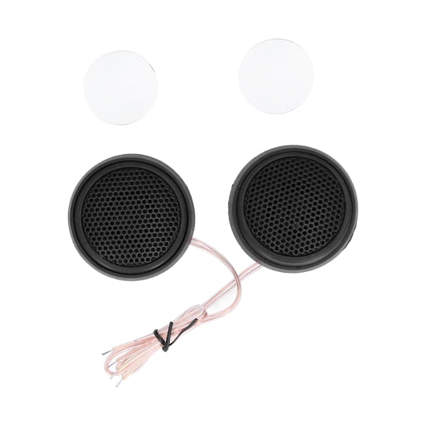 Par Mini Højttaler Tweeter 360 Grader Justerbar 5KHz-20KHz 4Ω til Bus Minibus Mellembiler