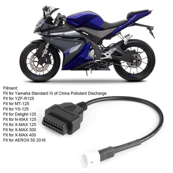 Diagnostikkabel för motorcykel Yamaha X MAX N MAX MT-125