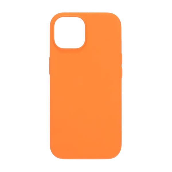 Rvelon Mobilskall Silikon MagSafe til iPhone 15 - Oransje Orange orange