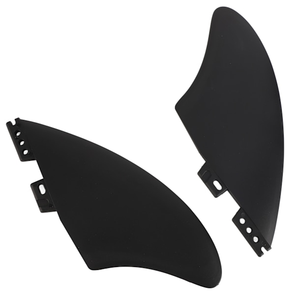 2 stk. Surfboard Fin Avtakbare PVC Fiskesvans Surfboard Fin for Longboards Stand Paddleboards for FCS2 Generasjon