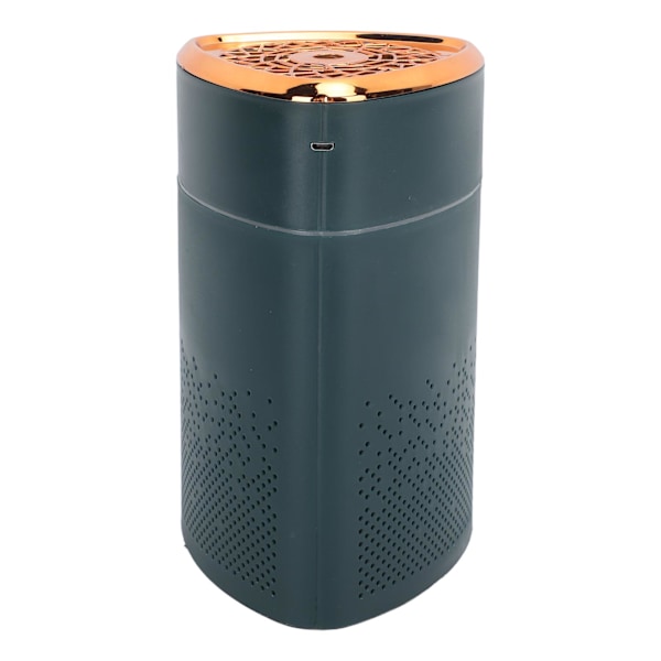 Mini USB Bärbar 1000ml Ultraljud Touch Button Nattljus Mist Luftfuktare för Sovrum Bil Office Travel (grön)