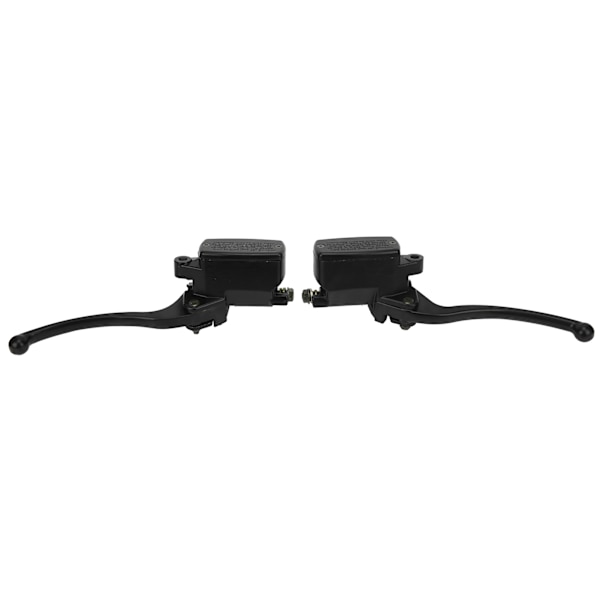 Svart motorsykkel hydraulisk bremsekoplingsspak for 1-toms styre