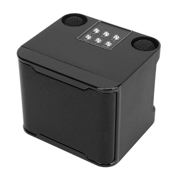 Bärbar Bluetooth-högtalare med 2 trådlösa mikrofoner - perfekt för fester och sammankomster