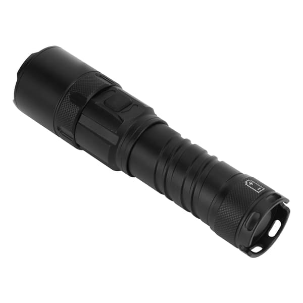 Camping Flashlight Outdoor LED Flashlight USB Charging Ultra Bright Aluminum with Power Display Adjustable Light Focus
