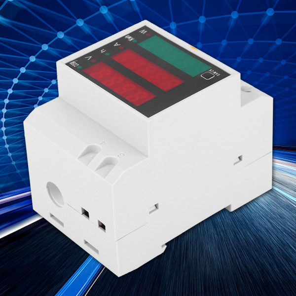 D52-2047 multifunktionell elmätare digital display ström spänning effektfaktor mätare AC200~450V - 1 styck
