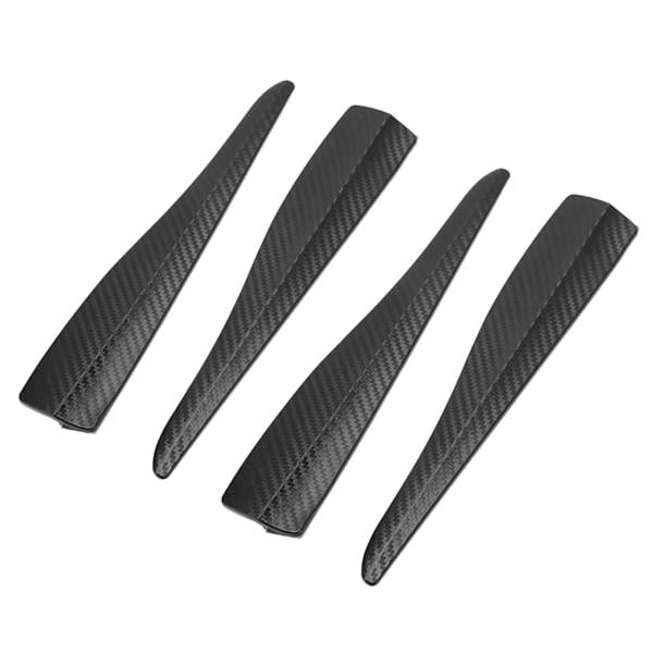 Carbon Fiber Style Bil Bumper Protector - 28cm Anti-Scratch Strips Sticker