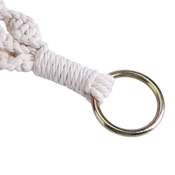 Hängande Macrame Växtställ för Blomkrukor Trädgårdsdekoration #1