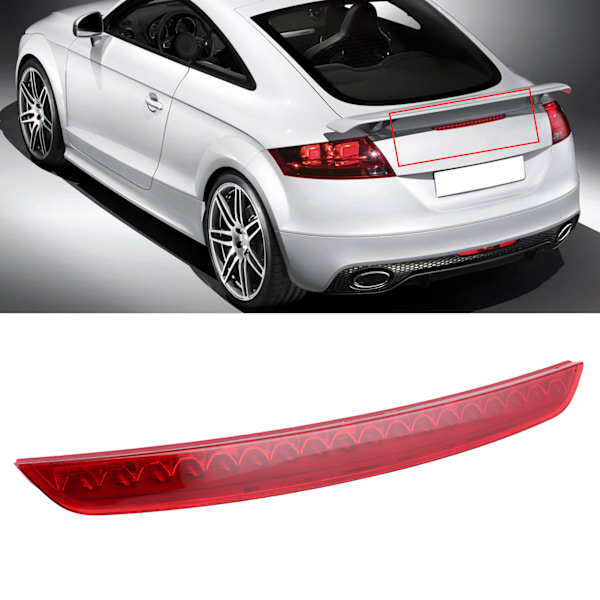 Høyt Montert Stopplys for Audi TT/TTS MK2 8J (2006-2014) - Tredje Bremselys Bak